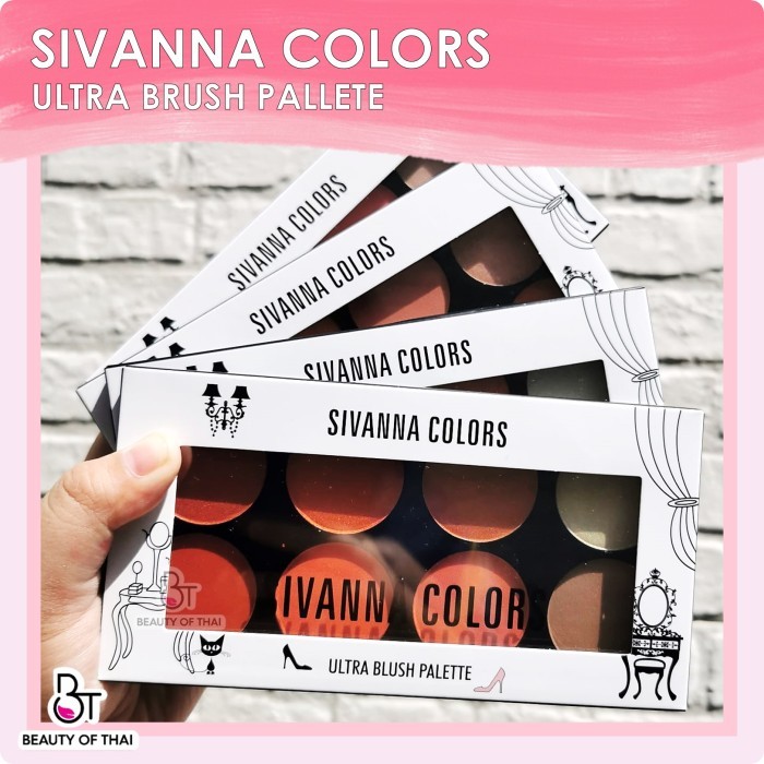 [ Sivanna Blush On Palette ] Sivanna Colors Ultra Blush Palette
