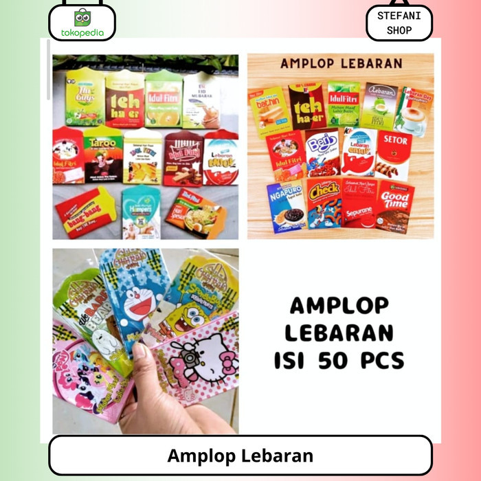 

COBA AMPLOP LEBARAN ISI 50 LEMBAR UKURAN 7X11 CM DSK510