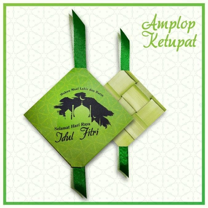 

HARGA TERBARU HOT PROMO ANGPAO AMPLOP LEBARAN / IDUL FITRI UNIK BENTUK KETUPAT DLC3116