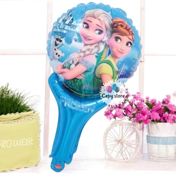 >>>>>] Balon Foil Pentungan Frozen / Balon Tongkat Karakter Frozen