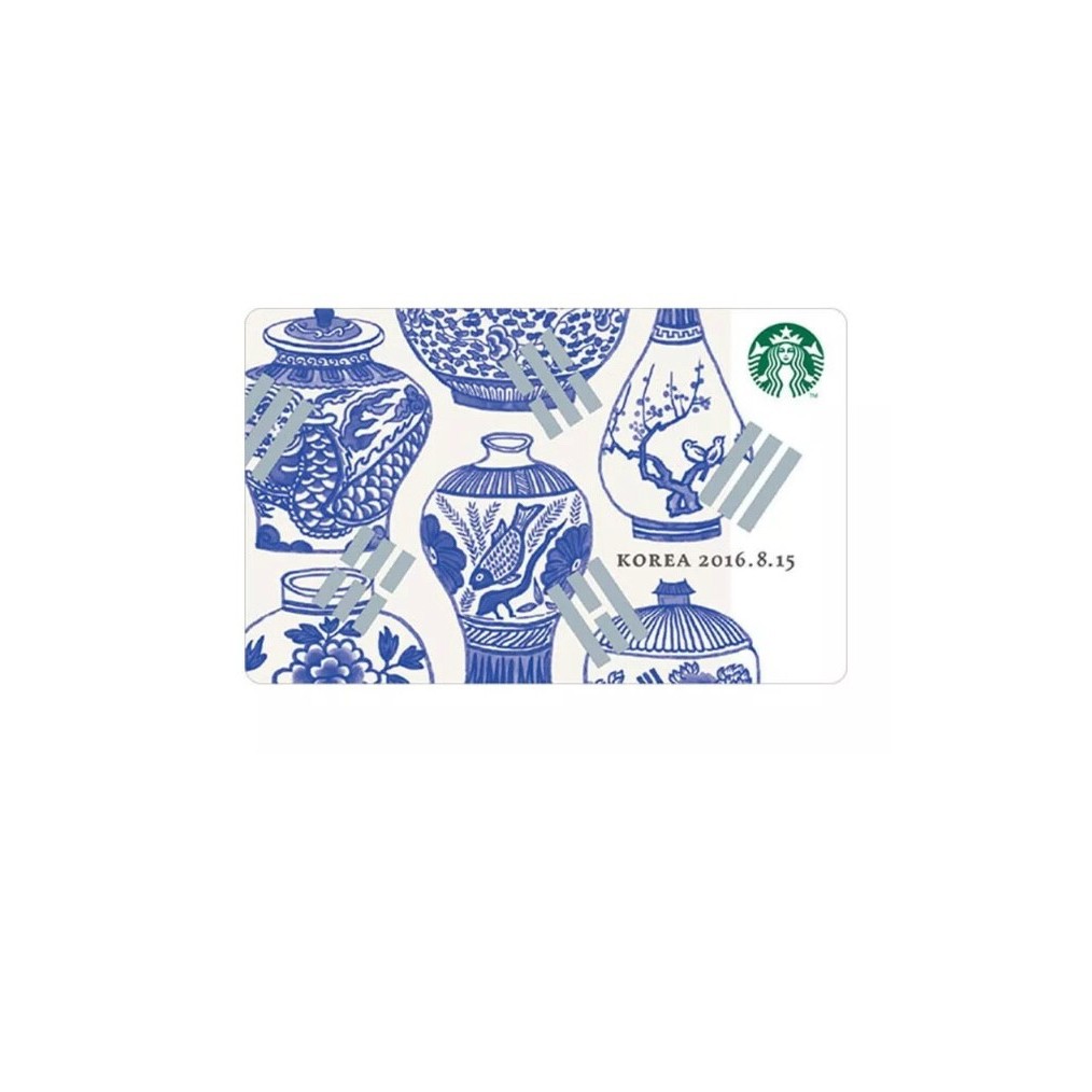 

Ready Starbucks Card Korea National Day 2016