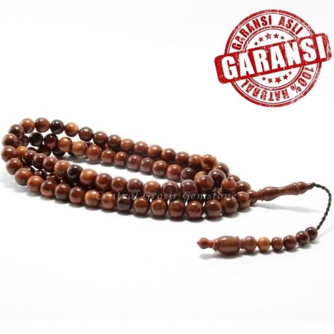 Tasbih 100 Kayu Kaukah / Kokka / Kaoka, Asli Istanbul Turki,