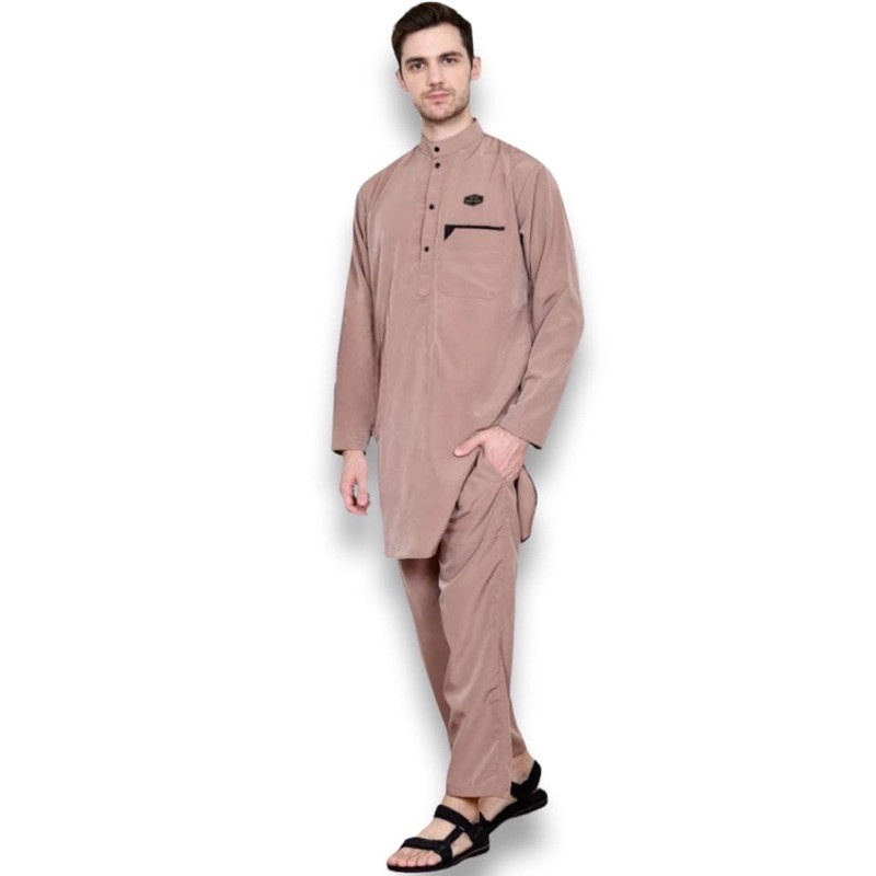 BEST SALE setelan kurta pria dewasa baju set celana - koko dewasa - baju gamis kurta jubah pria