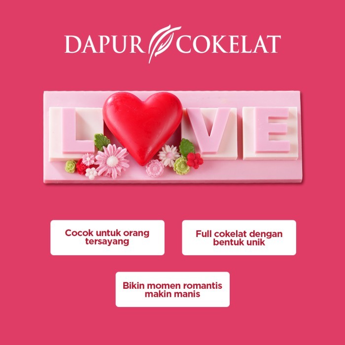 

DAPUR COKELAT - CHARMED BY LOVE COKELAT VALENTINE HADIAH HARI KASIH SAYANG