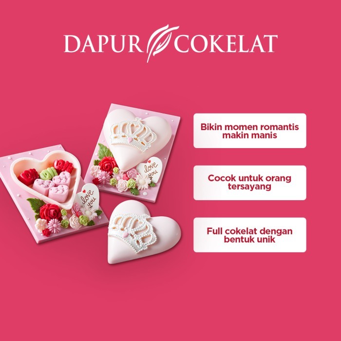 

DAPUR COKELAT - BLISSFUL HEART COKELAT VALENTINE HADIAH HARI KASIH SAYANG