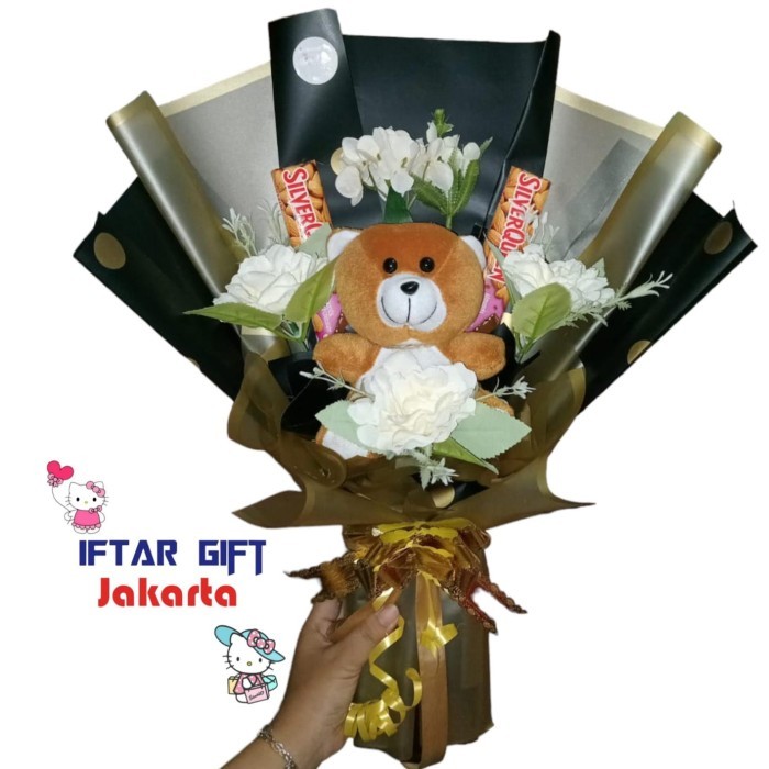 

BUCKET BUNGA + COKLAT / BOUQUET VALENTINE /BOUQUET ANNIVERSERY/HAMPERS