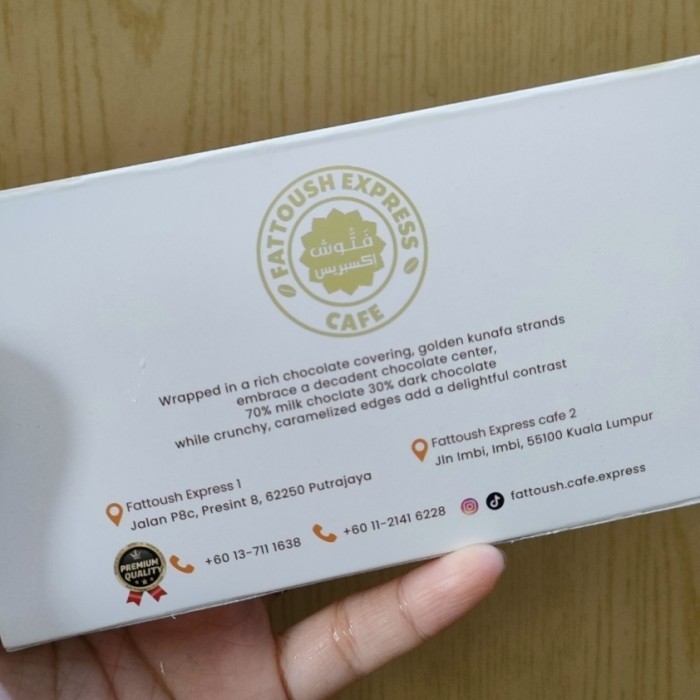 

COKLAT DUBAI 100% ORI MALAYSIA HAMPERS KADO VALENTINE GIFT SET HADIAH KUNAFA PISTACHIO ORIGINAL