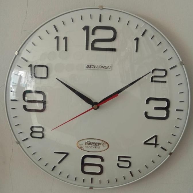 Jam Dinding Esti Loren Kaca Cembung
