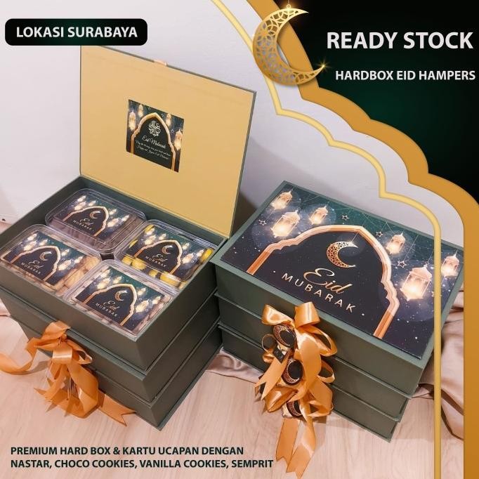 

Hampers Lebaran Idul Fitri Kue Kering Hard Box / Parcel Kue Lebaran