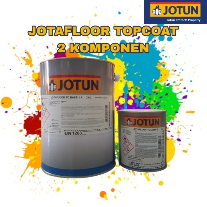 JOTUN JOTAFLOOR TC (TOPCOAT) / JOTAFLOOR TOPCOAT 2 KOMPONEN 5 LTR / CAT LANTAI 2 KOMPONEN 5L / CAT