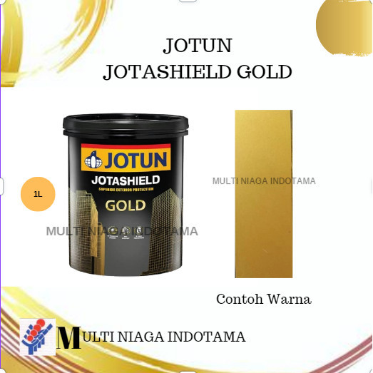 JOTUN JOTASHIELD GOLD [1L/1KG] / CAT TEMBOK EKSTERIOR BERLAPIS EMAS