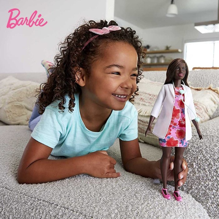 

BARBIE DOCTOR DOLL BRUNETTE - MAINAN BONEKA ANAK PEREMPUAN