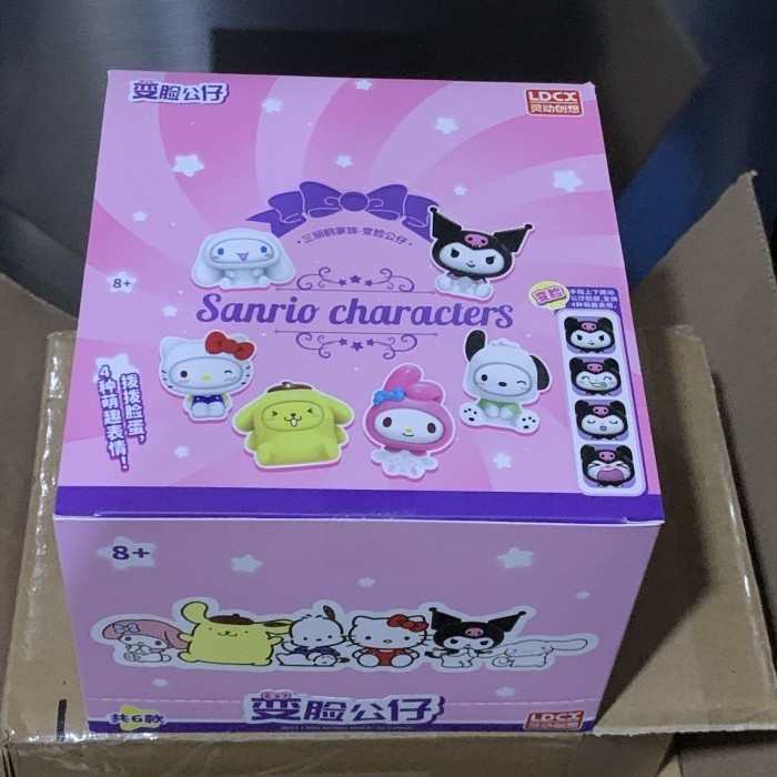 

SANRIO CHARACTERS FACE CHANGING DOLL SERIES FIGURE LDCX LAB MUKA BERUBAH