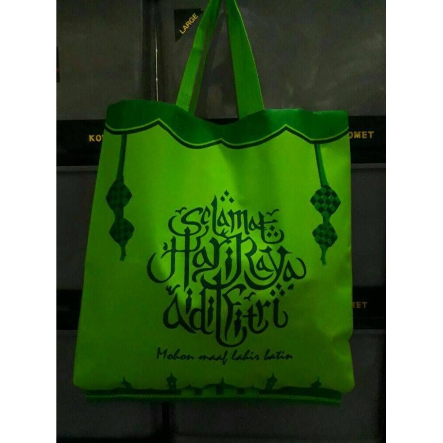 

Mubarak| tas/goody bag/kemasan/kain/idul fitri/lebaran/hari/raya/sembako/parsel