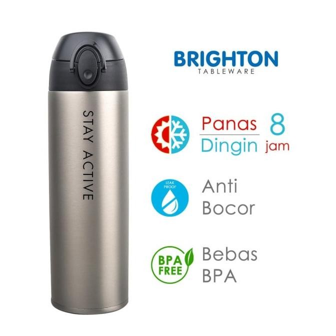 Brighton Botol Termos Vacuum Stainless Steel 500Ml Gmg8901