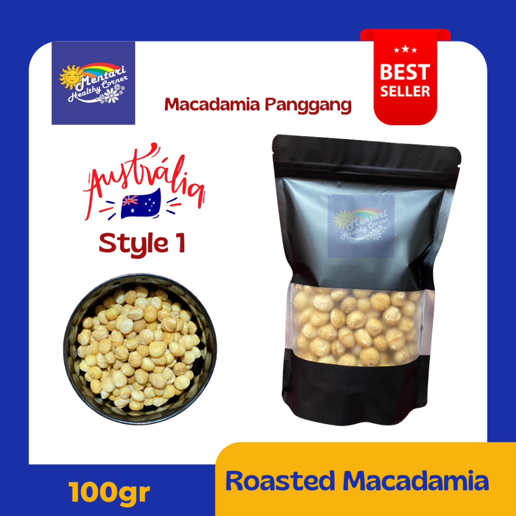 

Roated Macadaa 1 100Gr Acang Macadaa Panggang Tyle 1 100Gram