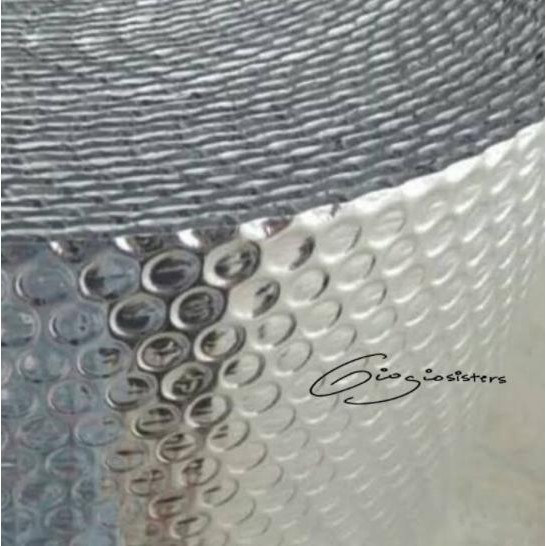 Aluminium Bubble Foil 2 lapis tebal 4mm | Bubble Wrap Anti Panas