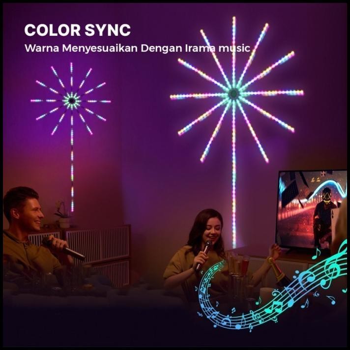 LED Starlight | Lampu Ikuti Irama Suara ORIGINAL TH2810