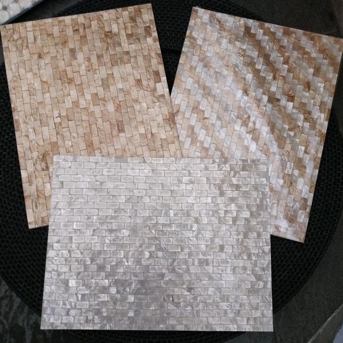 ] Placemat Kerang Tatakan Piring Kerang Alas Piring Dekorasi