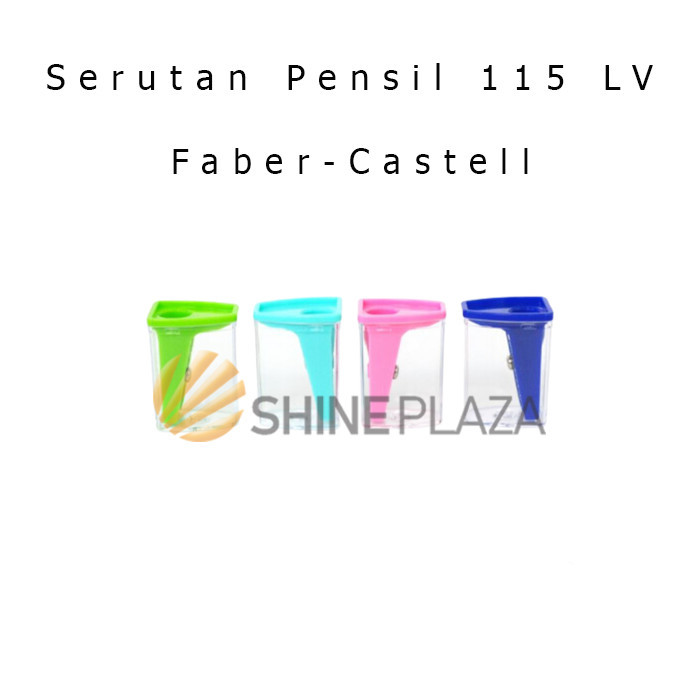 

SERUTAN RAUTAN PENSIL FABER CASTELL 115 LV - PENCIL SHARPENER 115LV