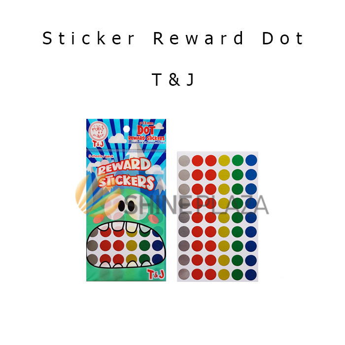 

STIKER LABEL REWARD T&J DOT 13MM - STICKER DOTTED METALLIC TOM JERRY