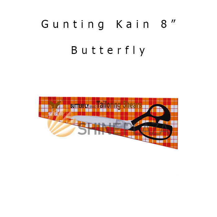 

GUNTING KAIN BUTTERFLY 8" - GUNTING JAHIT BUTTERFLY 8