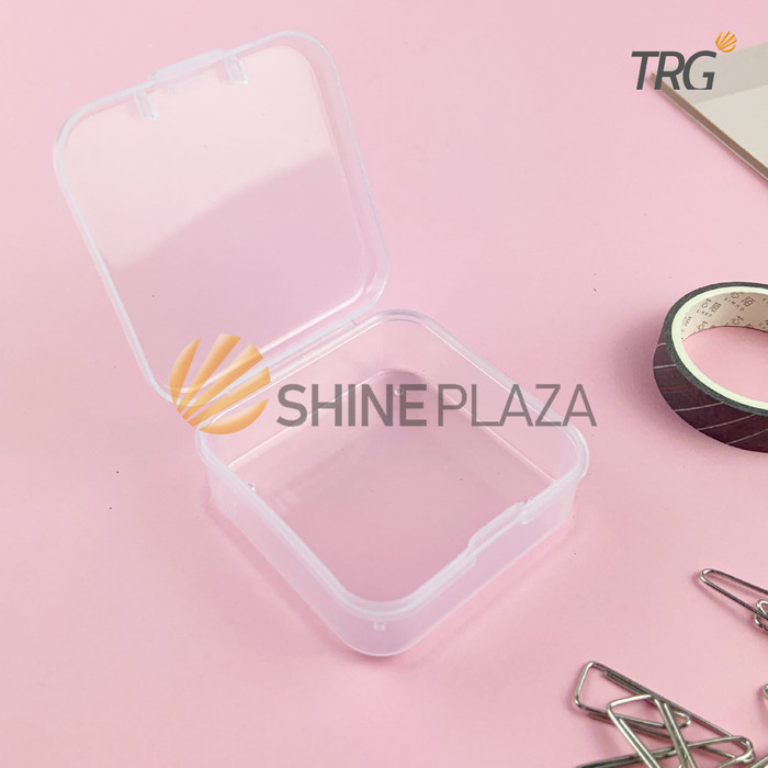 

TRG PLASTIC STORAGE BOX PP 5.5 X 5.5 SB-33 - TEMPAT PENYIMPANAN KOTAK PLASTIK KECIL SERBAGUNA 5,5 X