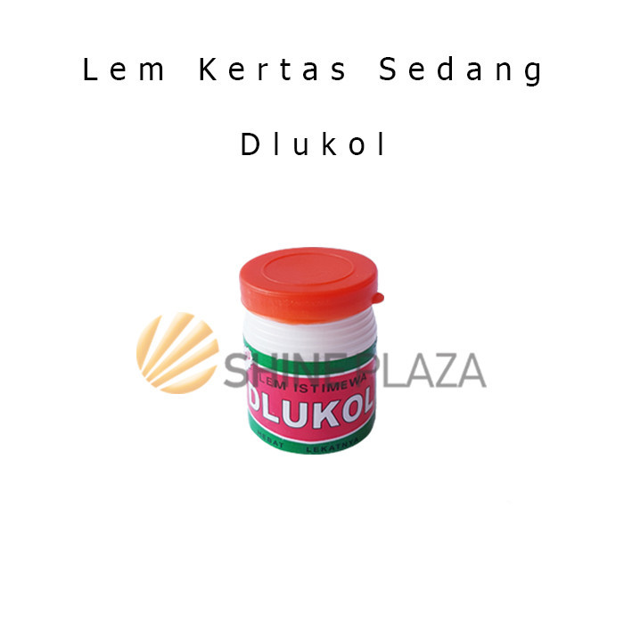 

LEM KERTAS DLUKOL SEDANG - LEM COLEK DLUKOL SEDANG