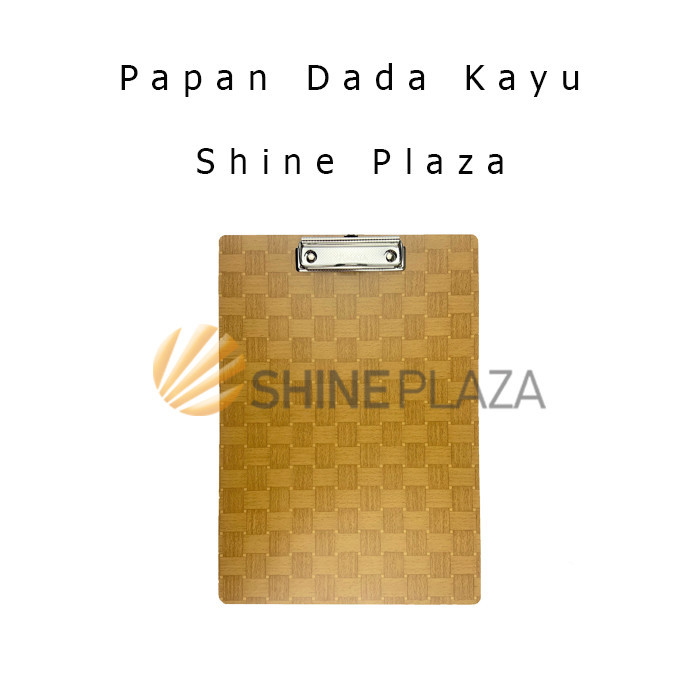 

PAPAN JALAN DADA UJIAN KAYU F4 - WOODEN CLIPBOARD FOLIO CLIP BOARD