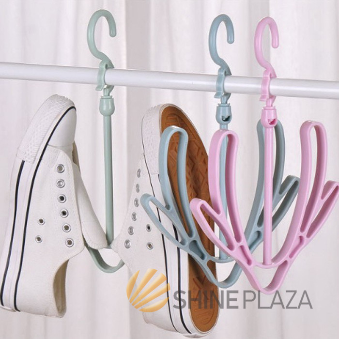 

GANTUNGAN SEPATU SENDAL KAOS KAKI SERBAGUNA HANGER JEMURAN MULTIFUNGSI