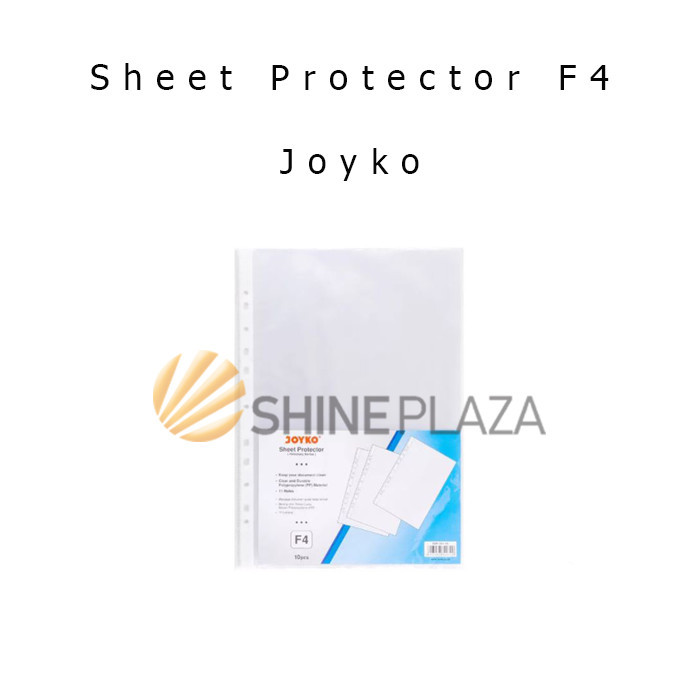 

SHEET PROTECTOR F4 JOYKO - PLASTIK PP POCKET F4 JOYKO SHP-202