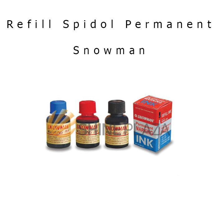 

REFILL TINTA SPIDOL PERMANENT SNOWMAN MIG-20