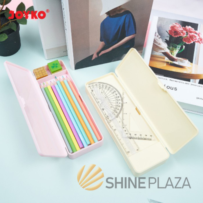 

KOTAK TEMPAT PENSIL DUA SISI - PASTEL PENCIL CASE 2 SIDE JOYKO PC-5011