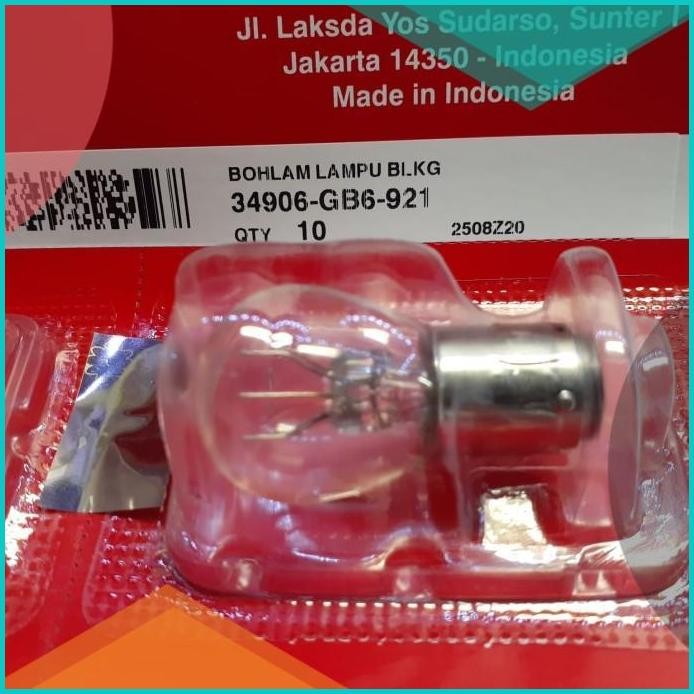 bohlam rem lampu stop lampu belakang semua motor bebek matic original