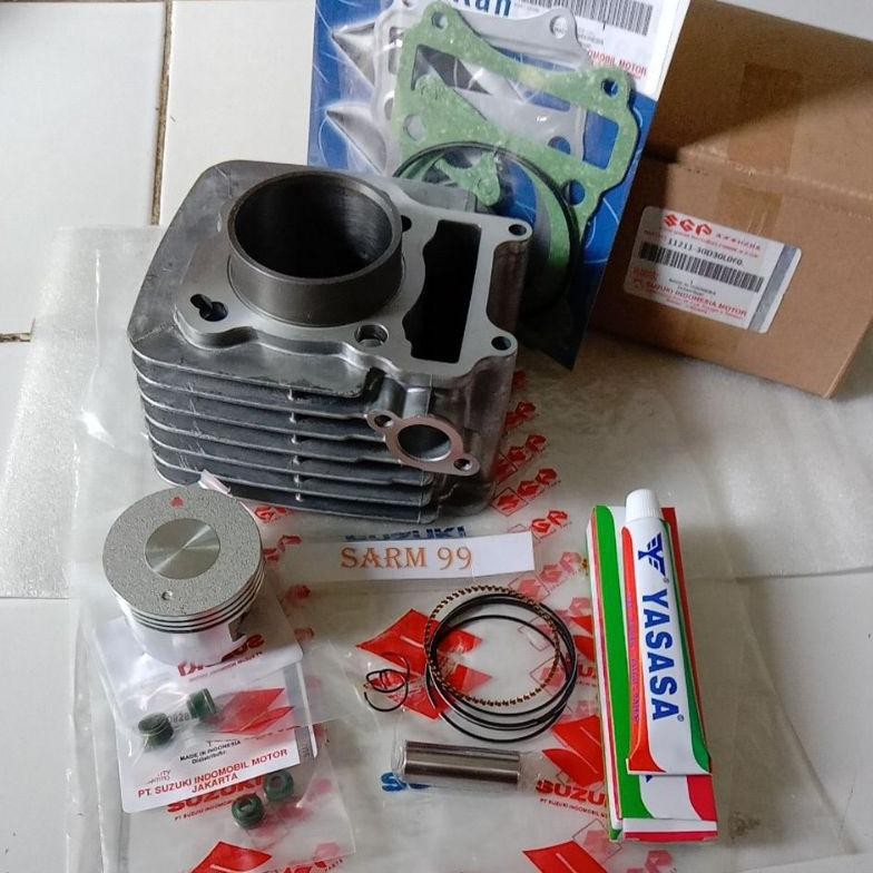 al Blok Seher Komplit i Shogun 125 R 125 Free Top Set Lem Packing SGP.