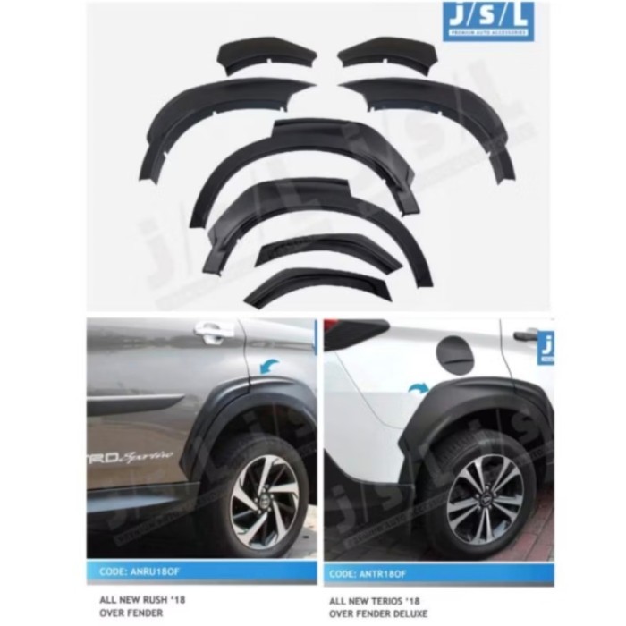 Over Fender All New Rush Terios Ofervender Jsl All New Terios Barang Langka