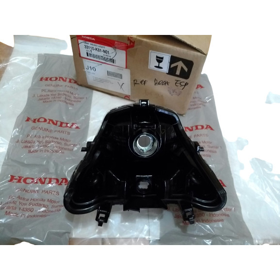 Headlamp Lampu Depan Reflektor New Beat Fi Esp 2016 2016 2017 Ori Orig Barang Langka