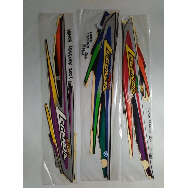 Striping Stiker Motor Honda Legenda 1 Barang Langka