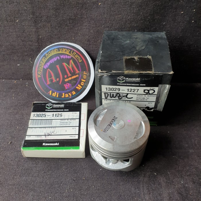 Piston Ring Seher Kaze R Oversize Os 50 Original Barang Langka