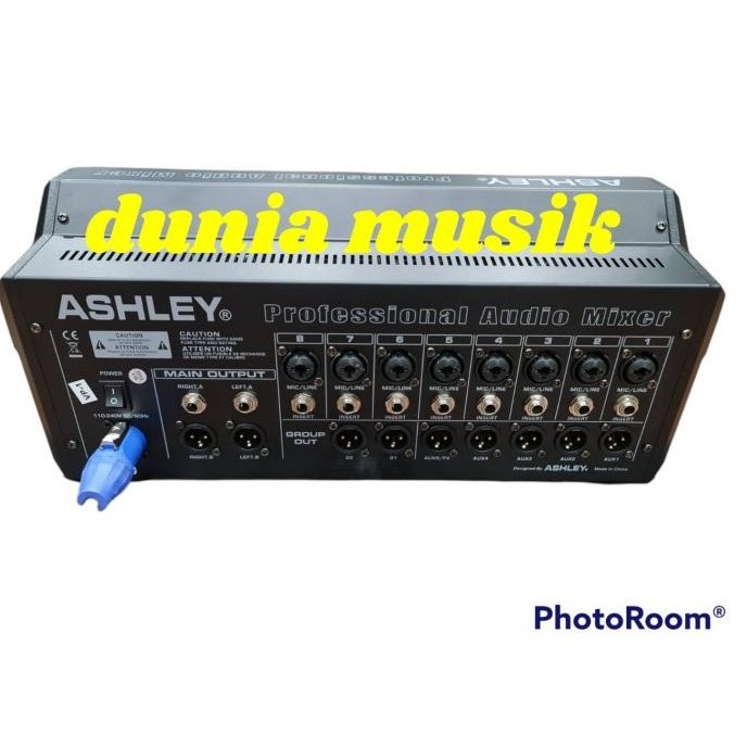 mixer ashley v12fx v12 fx v12 fx 12 channel original