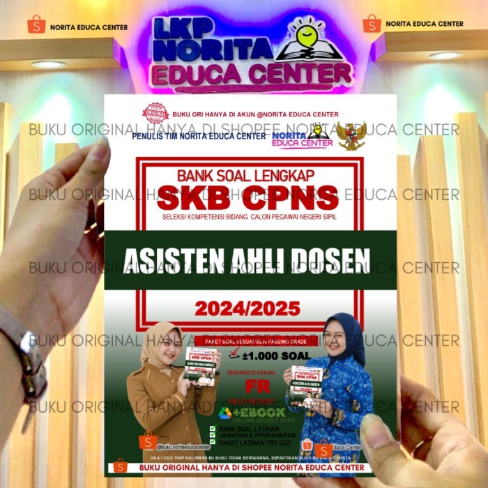 PROMO ADAA BUKU SKB CPNS ASISTEN AHLI DOSEN