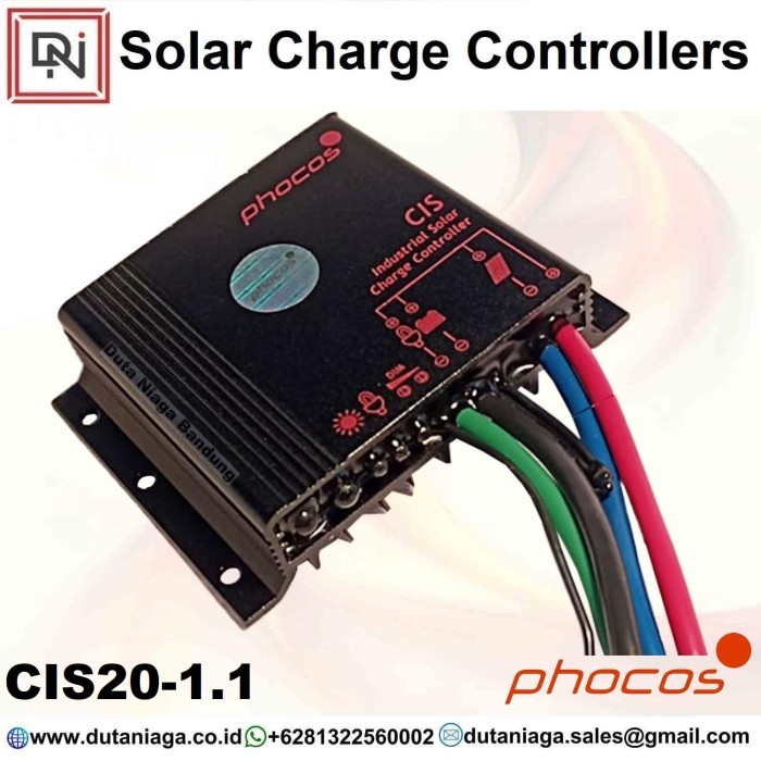 Numero Una- Solar Charge Controller Cis 20A SCC phocos regulatol solar panel