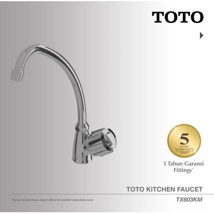 TOTO Kitchen Faucet TX603KM Kran Cuci Piring - Kran Dapur