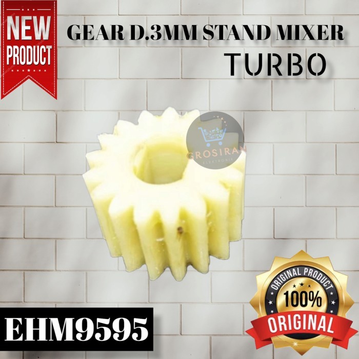 TERLARIS SMALL GEAR PLASTIK D-30MM STAND MIXER TURBO GRANDE EHM9595 EHM 9595