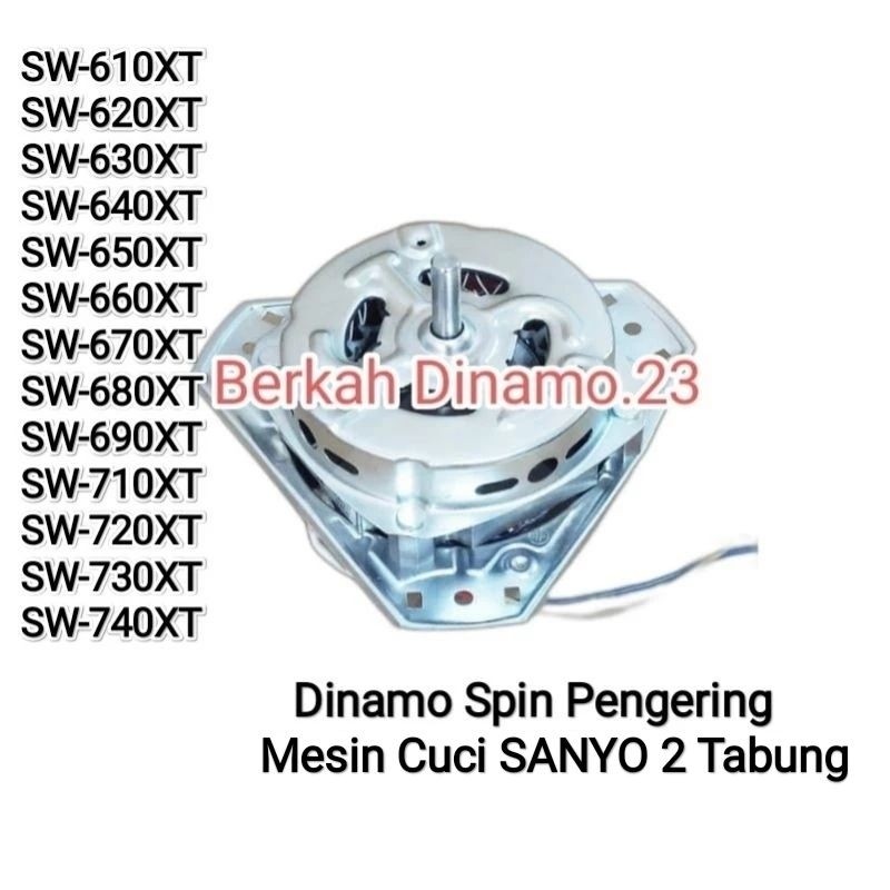 Dinamo Pengering Mesin Cuci SANYO SW-610XT - SW-620XT - SW-630XT - SW-640XT - SW-650XT - SW-660XT -