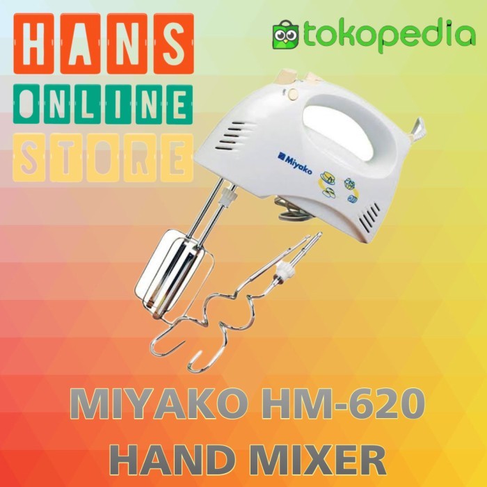 MIYAKO HM-620 Stand Mixer - White