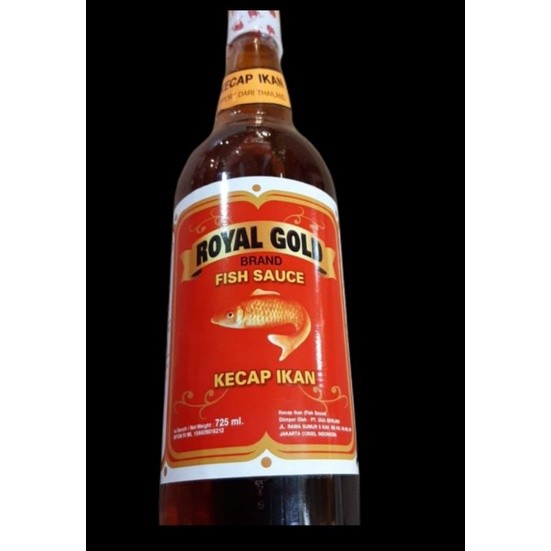 

Royal Gold Fih Auce Ecap Ian 725Ml