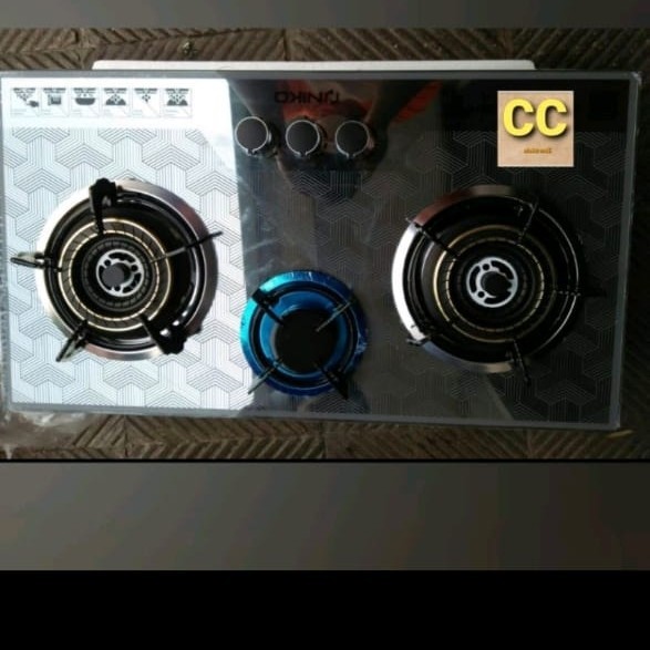 Kompor Tanam Niko / Kompor Gas Niko Reflection Pro Mirror 3 Tungku