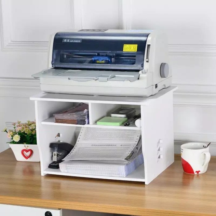 

PROMO! rak printer kantor rak note tempat kertas Kerja Pulpen
