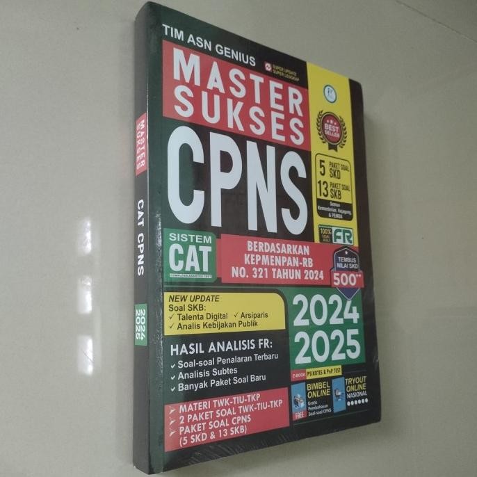 

Terlaris Buku Cpns 2025, Master Sukses Cpns 2024 2025 Ready Stok